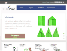 Tablet Screenshot of hendyplan.com
